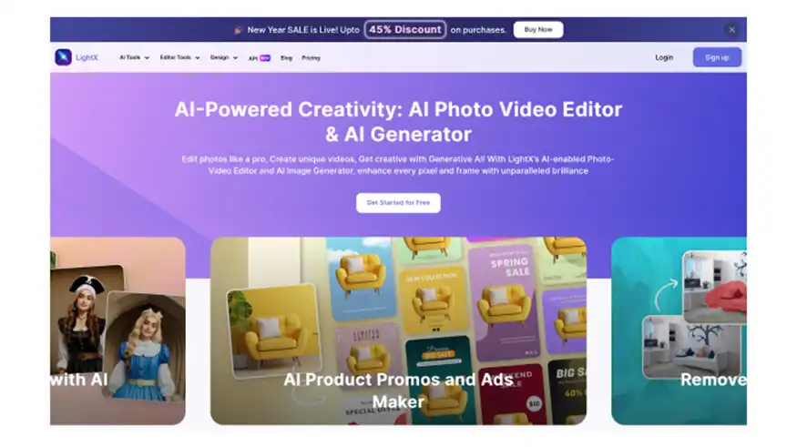 LightX: AI-Powered Personalized Photo Background Editing