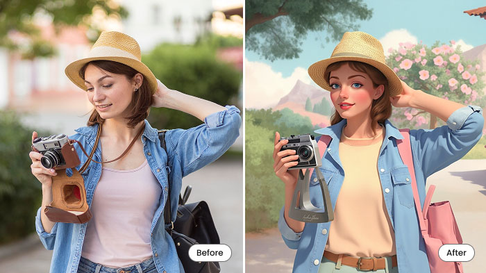 Turn Your Travel Photos into Cartoons with AI