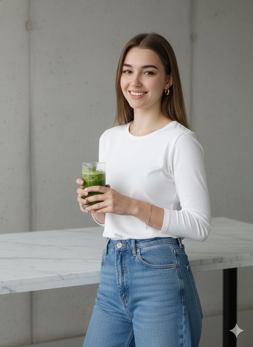 AI Prompt for Female Modern Lifestyle Portrait with Identity Lock