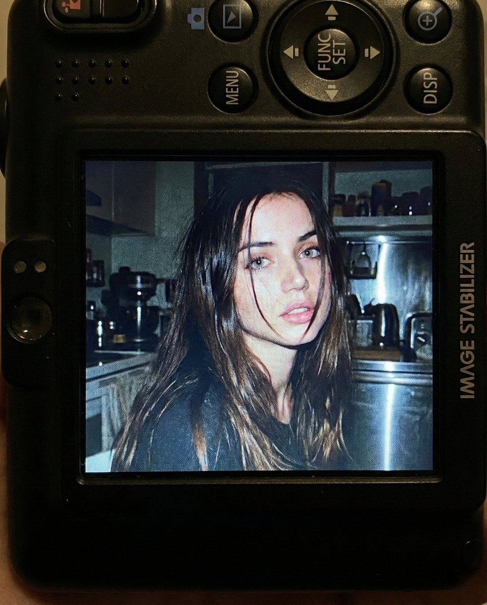 AI Portrait Prompt for Early 2000s Digital Camera Aesthetic