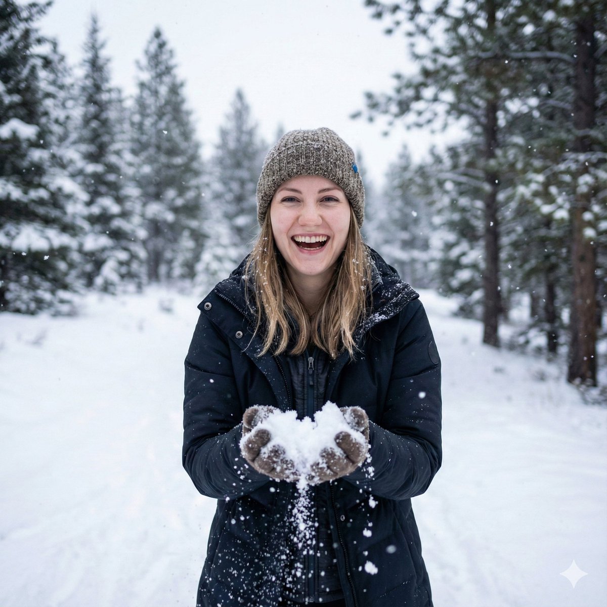 AI Portrait Prompt for Realistic Winter Portraits with Identity Preservation