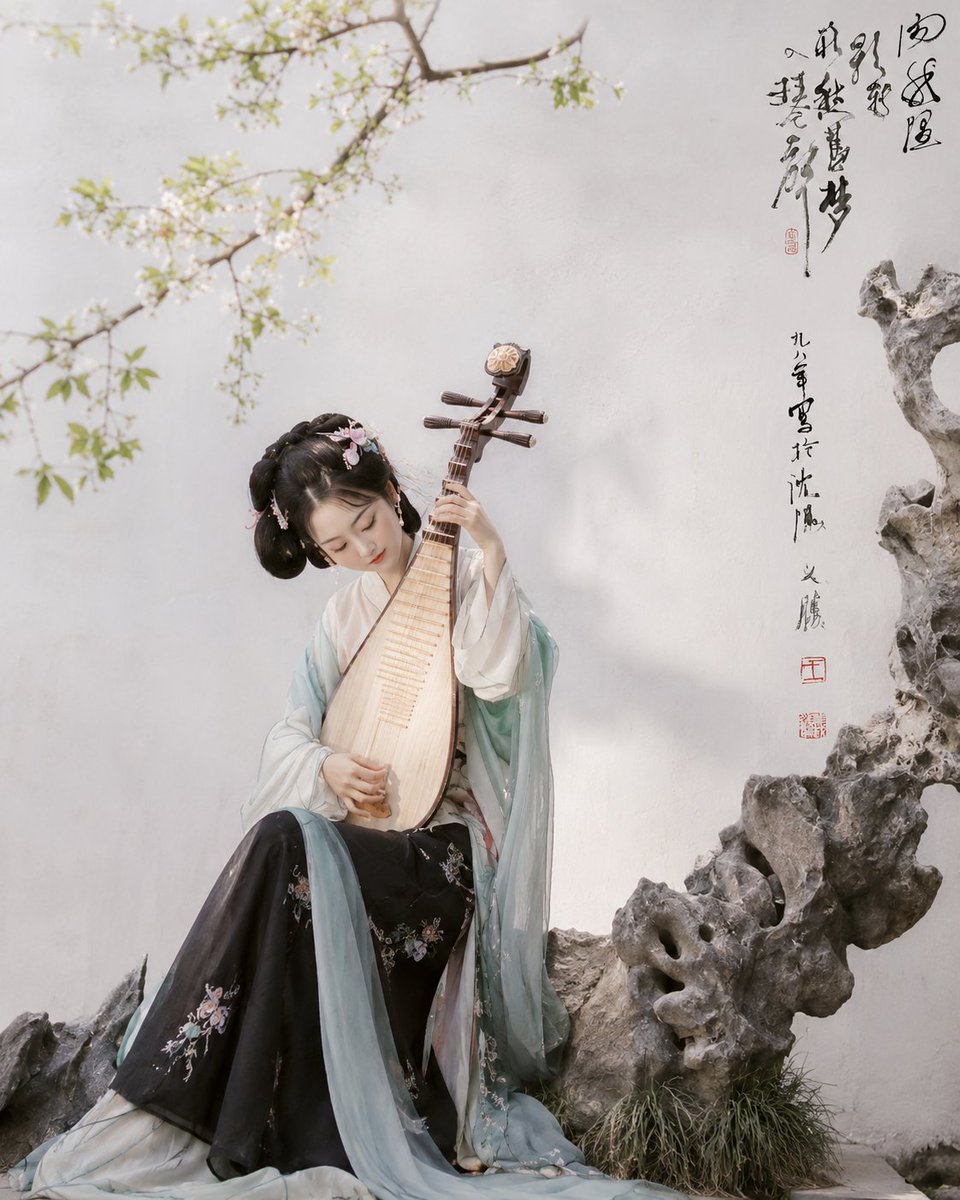 AI Prompt: Convert Classical Chinese Ink Painting to Realistic Photo Scene