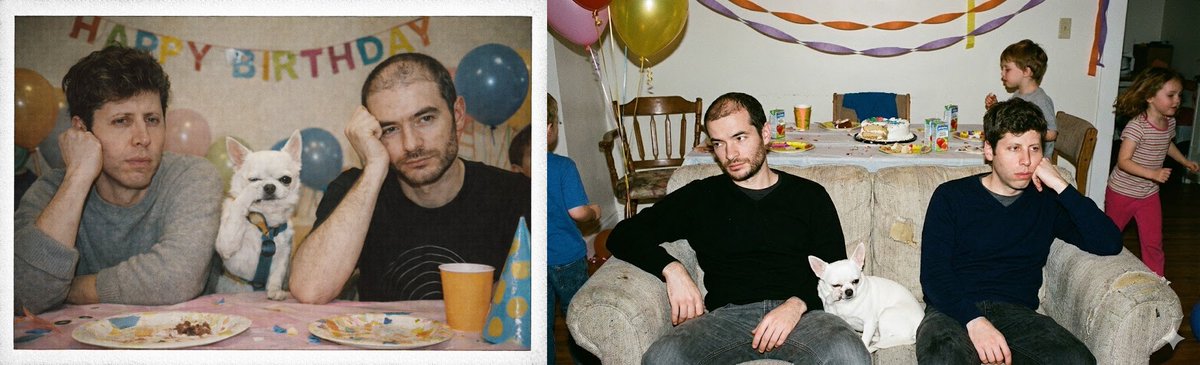 AI Prompt for 2000s Film Camera Style Photo of Group Portraits with a Dog