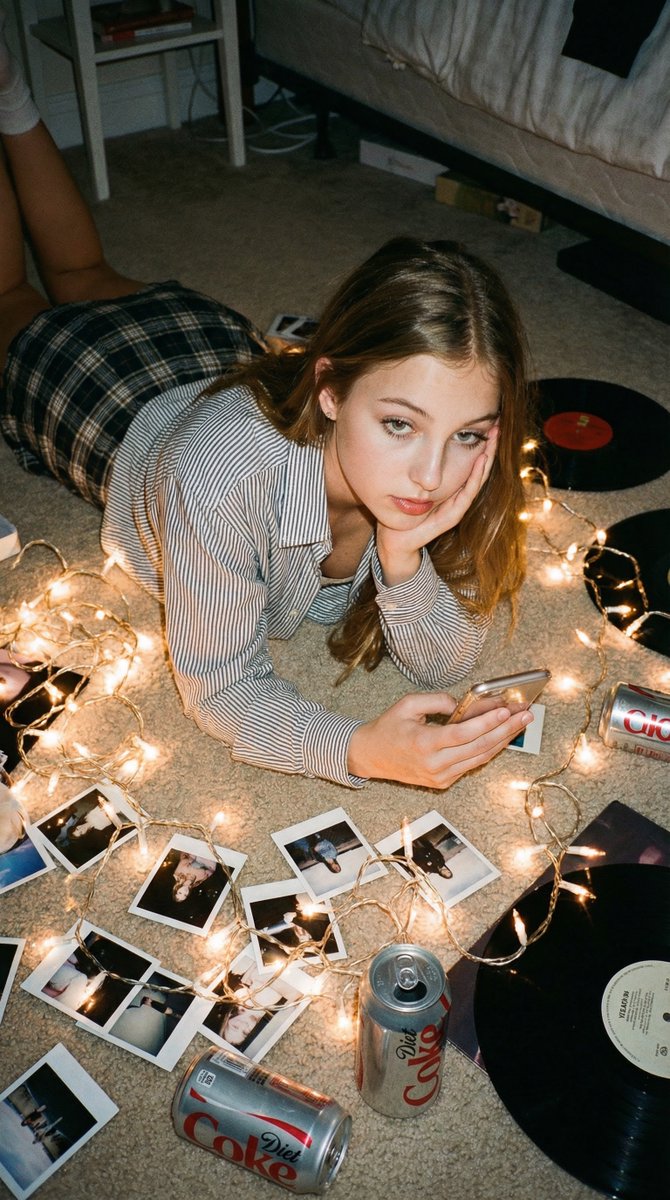 AI Prompt for 2013 Tumblr Sad Girl Autumn Aesthetic Image Generation