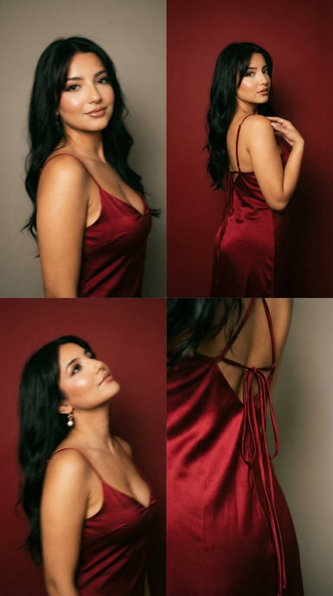 AI Prompt for 4-Panel Boudoir Photography with Film Grain
