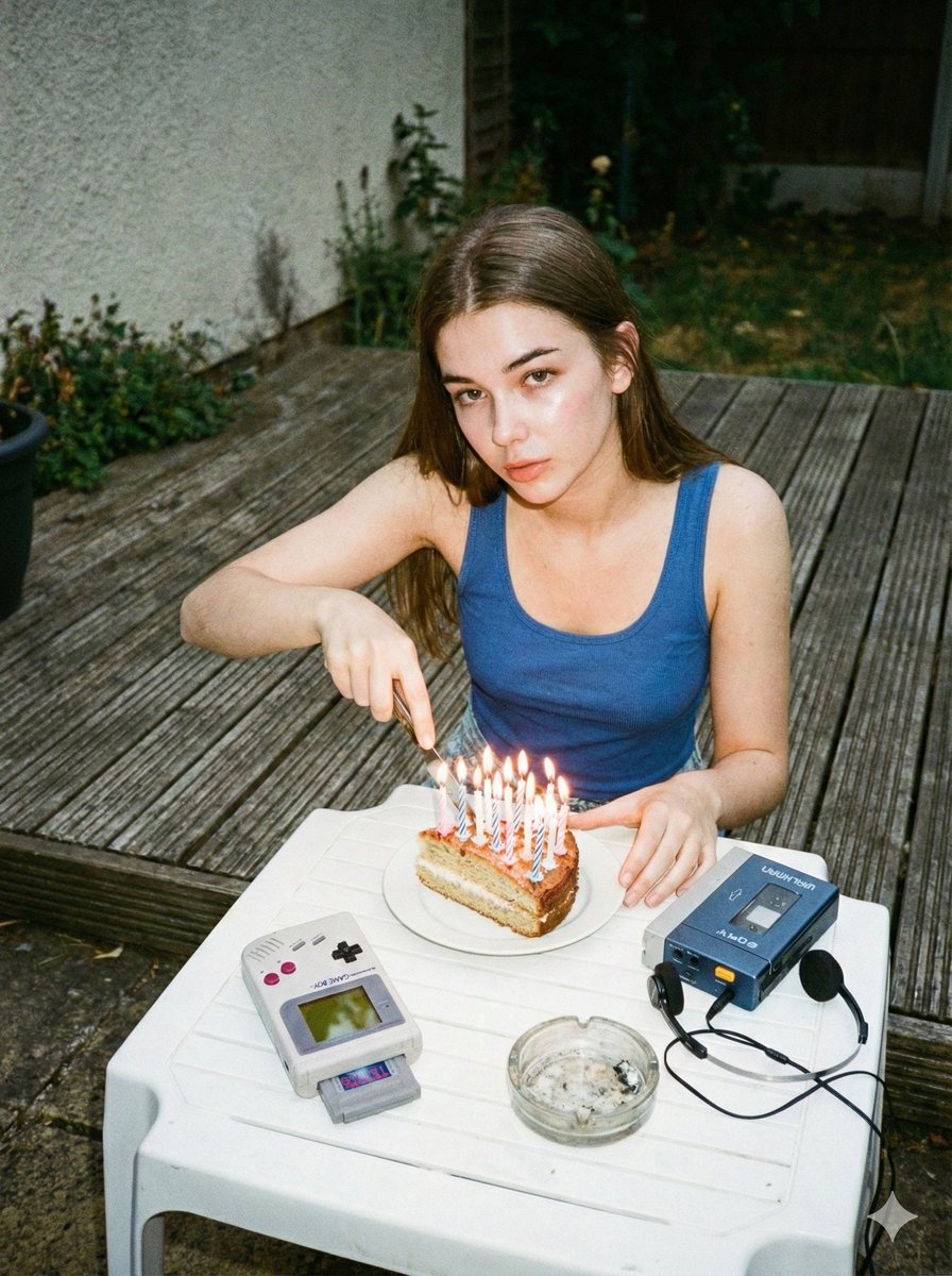 AI Prompt for 80s Vintage Camera Portrait with Identity Lock