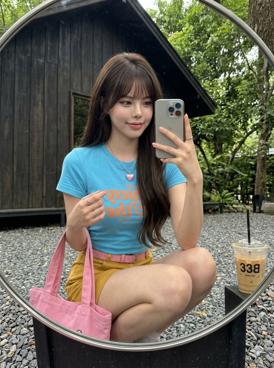 AI Prompt for a High-Quality iPhone Mirror Selfie
