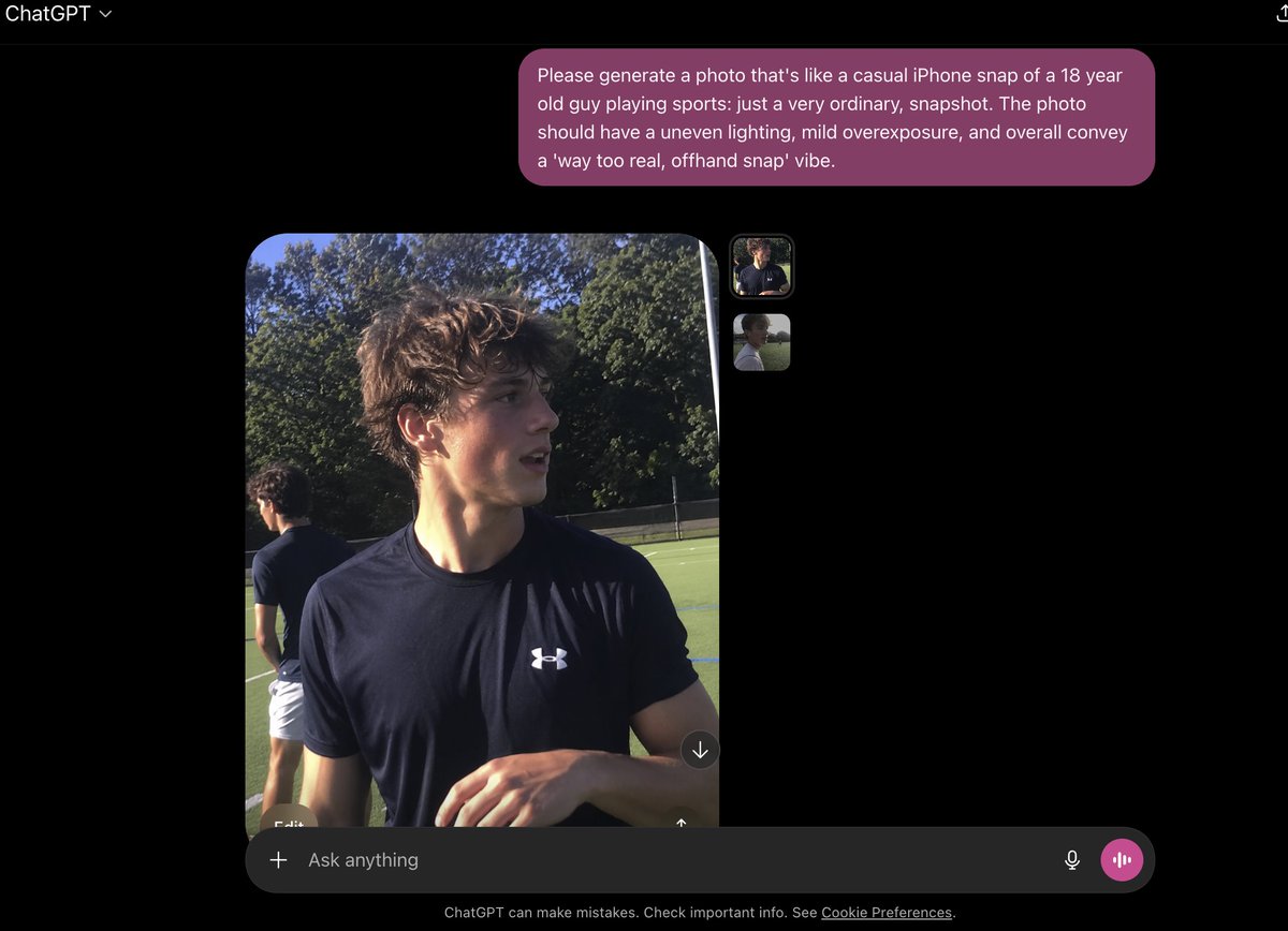 AI Prompt for a Stylish Social Media Selfie Photo
