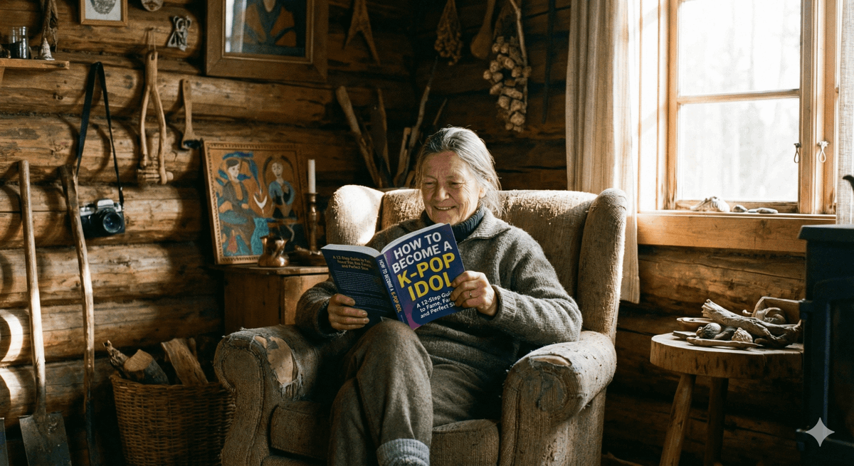 AI Prompt for Absurd Book Titles in Portrait Photography