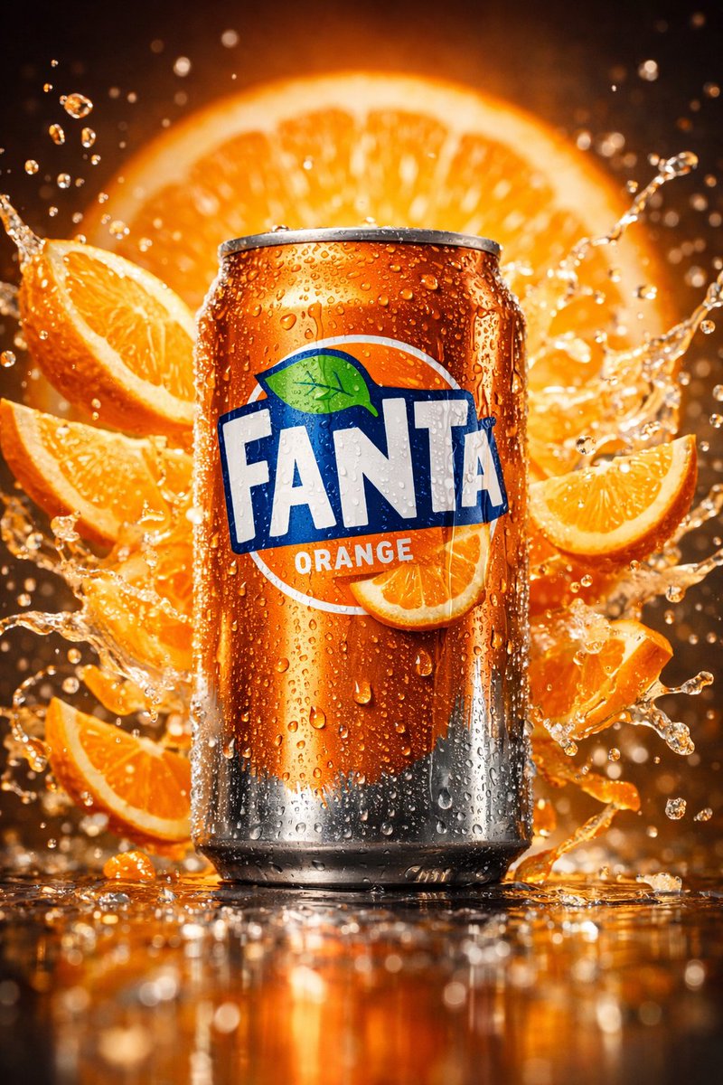 AI Prompt for Advertising Product Photography: Sprite Can Image Macro Shot