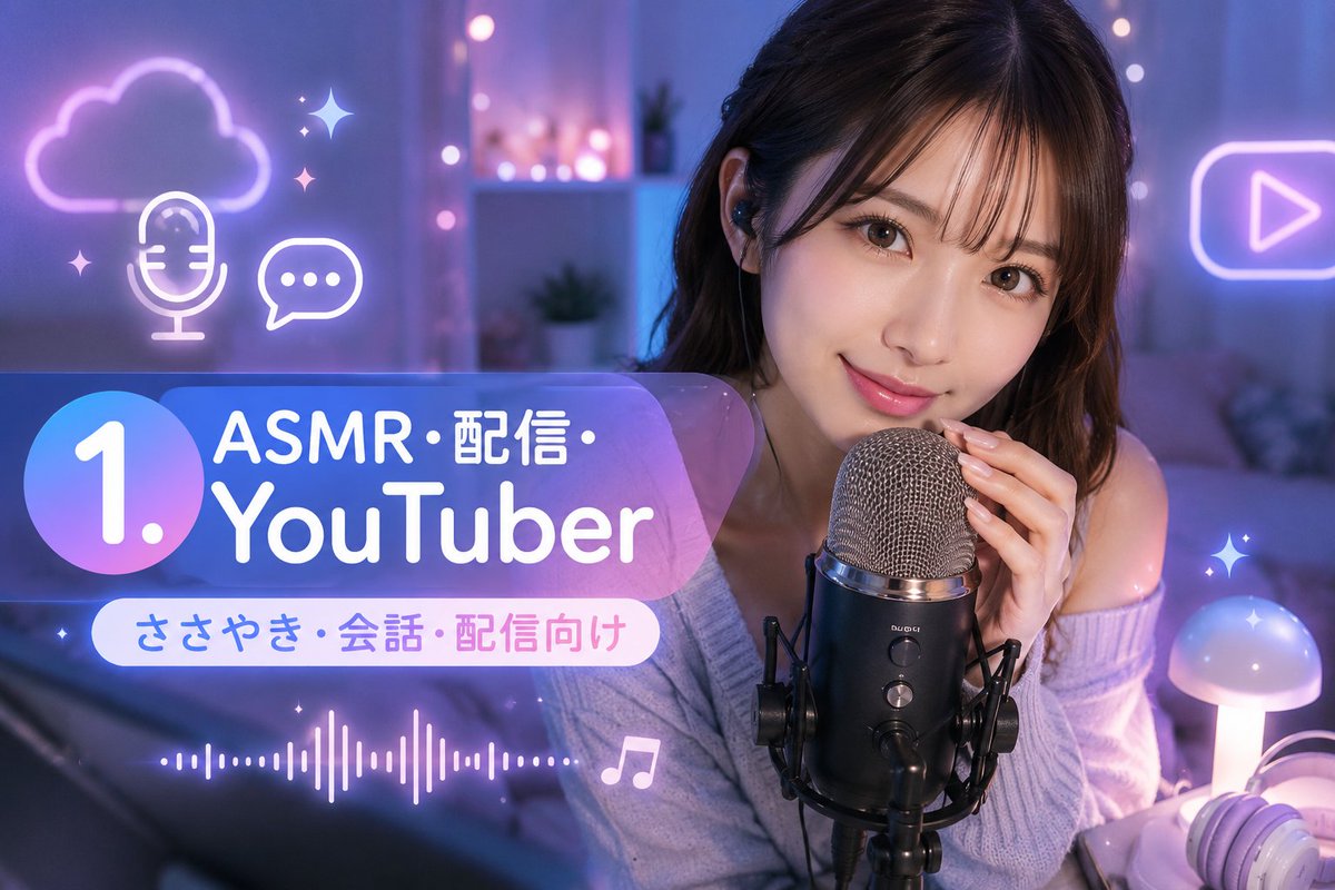 AI Prompt for an ASMR YouTube Thumbnail