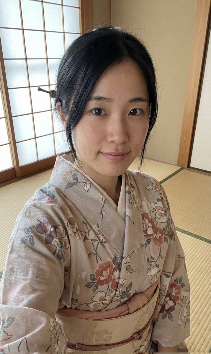 AI Prompt for Authentic Japanese Kimono Selfie Portrait