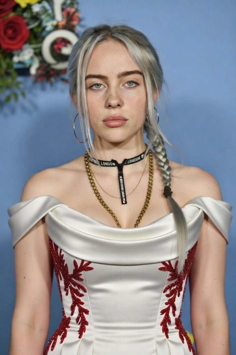 AI Prompt for Billie Eilish Red Carpet Looks - 3 Styles, Urdu/English