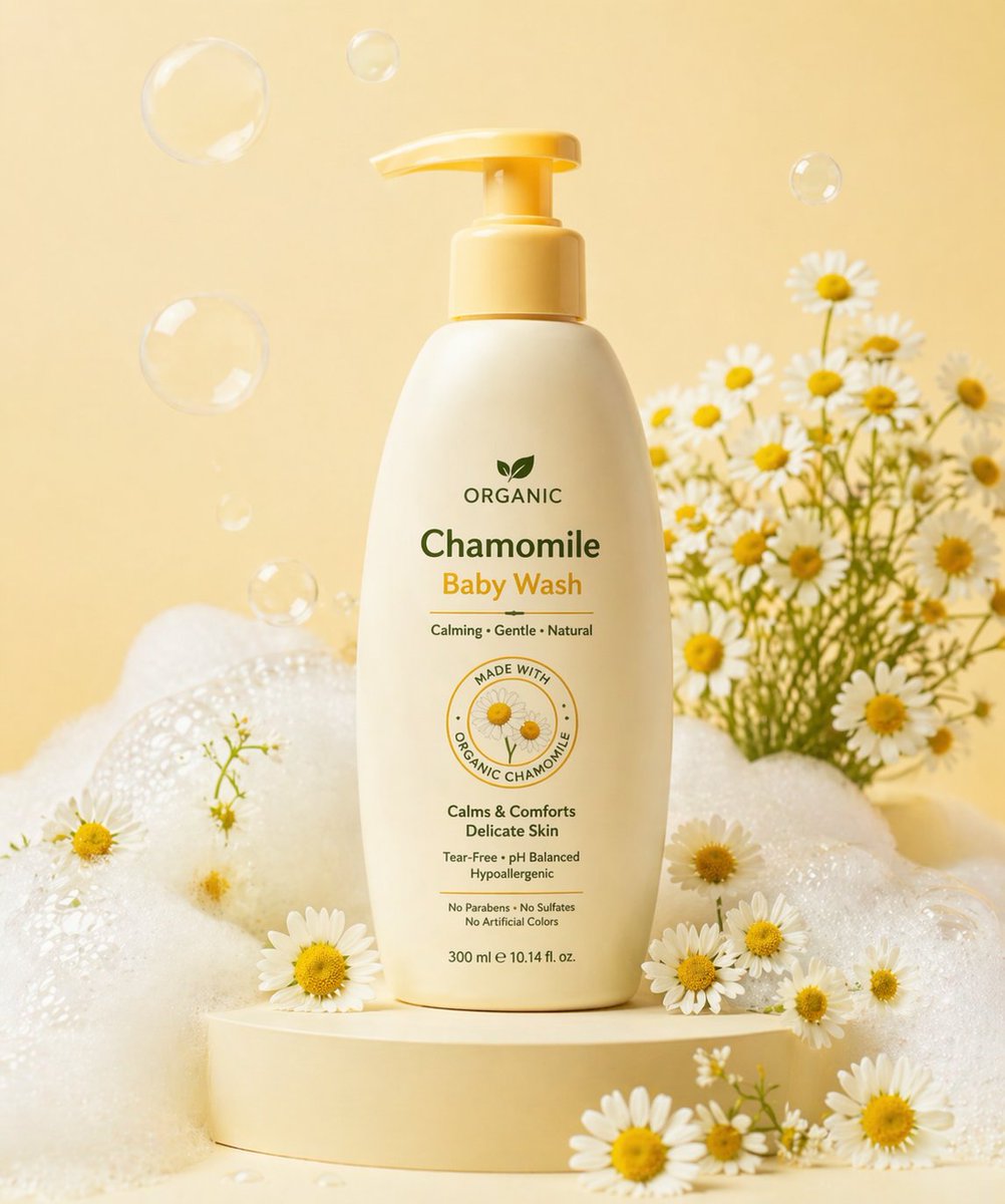 AI Prompt for Calming Skincare E-commerce Product Image