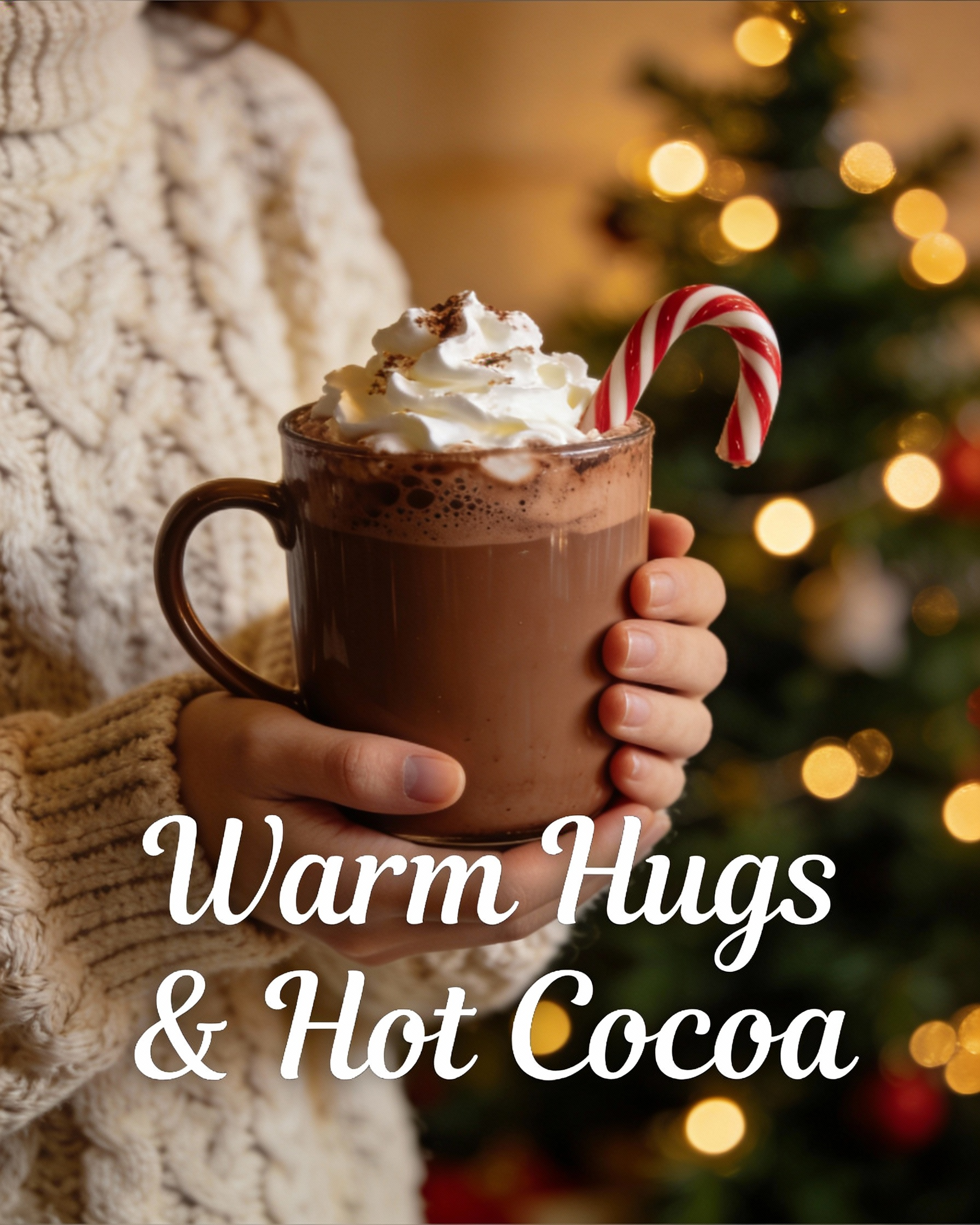 AI Prompt for Christmas Hot Chocolate Social Media Post
