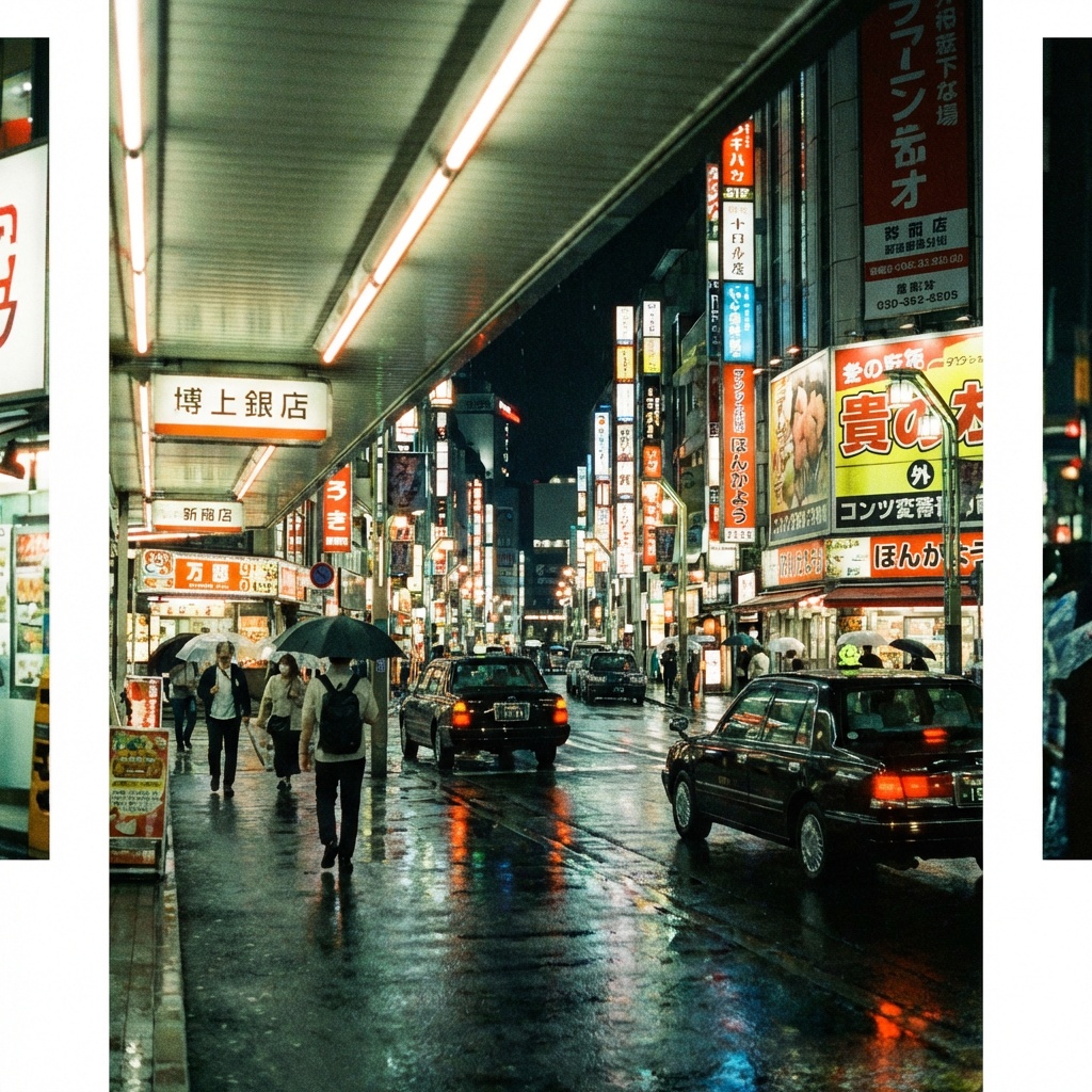 AI Prompt for Cinematic Cityscape at Night