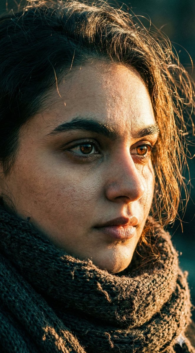 AI Prompt for Cinematic Close-up Portrait with Dramatic Lighting