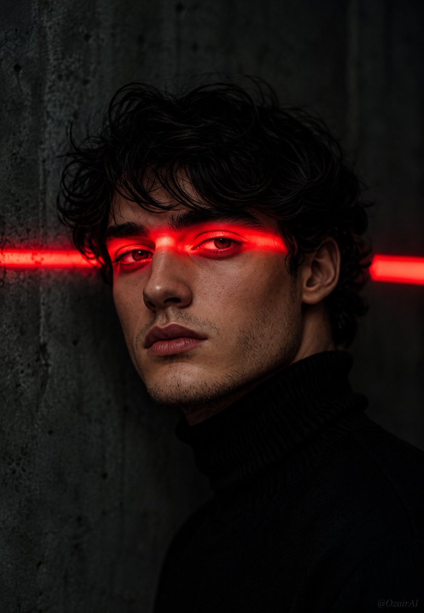 AI Prompt for Cinematic Dark Neon Portraits