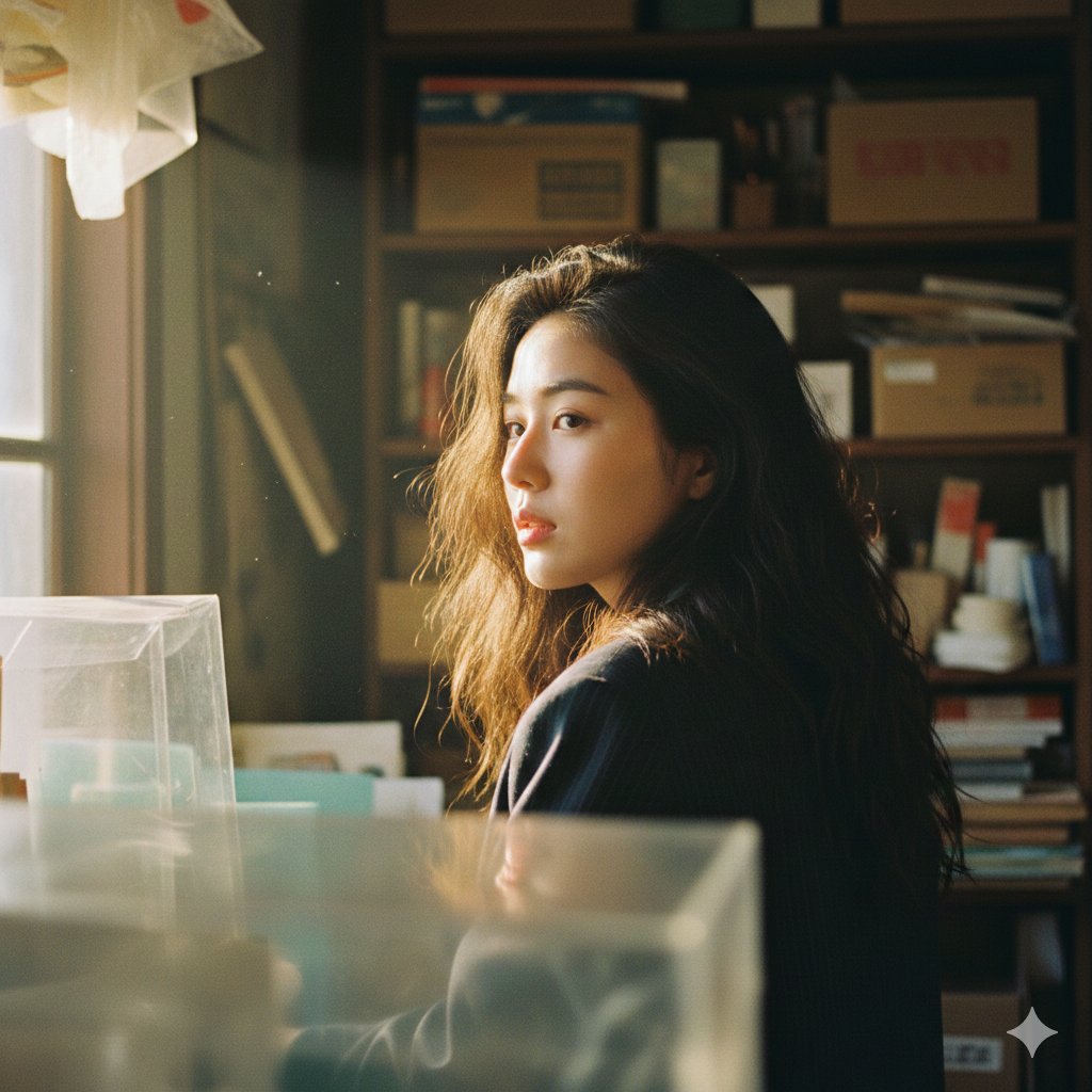 AI Prompt for Cinematic Eastern-Style Portrait with Golden Hour Lighting