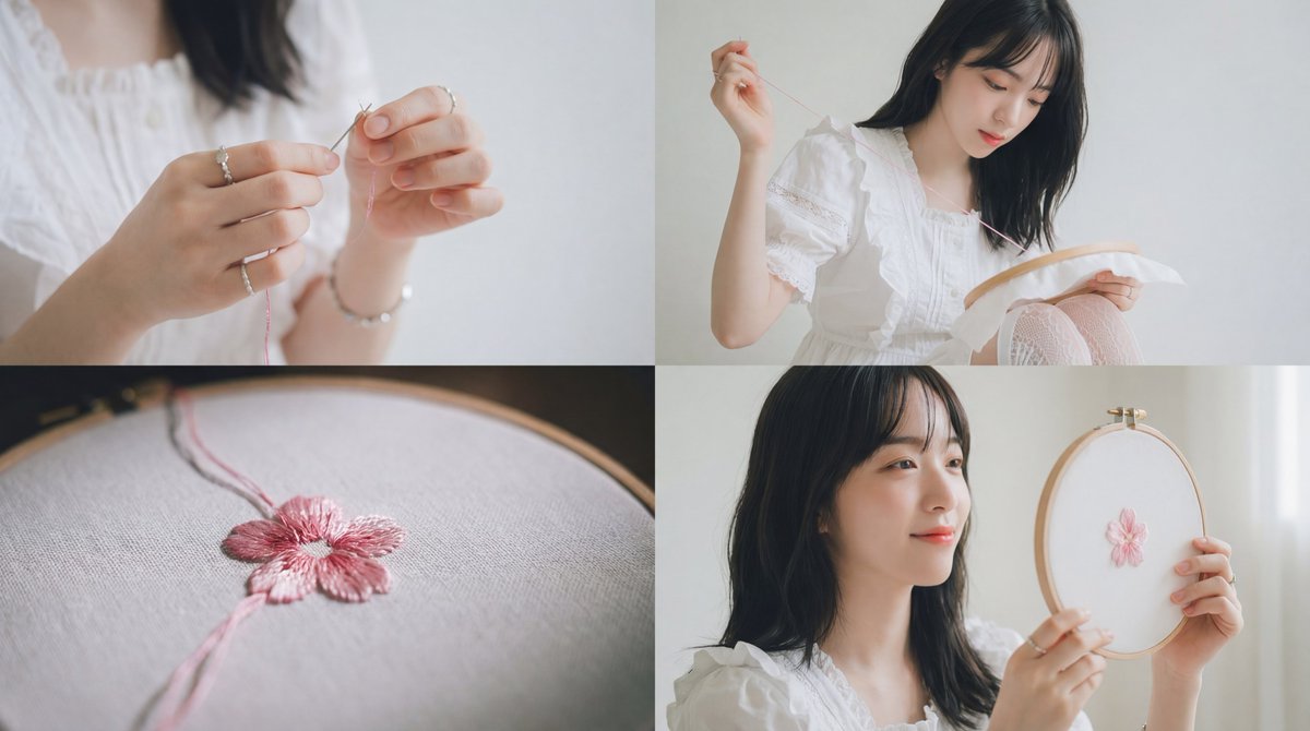 AI Prompt for Cinematic Embroidery Video