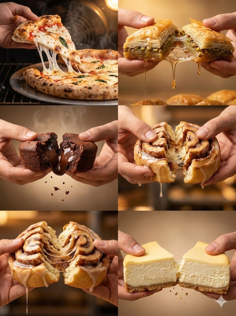 AI Prompt for Cinematic Food Action Photography