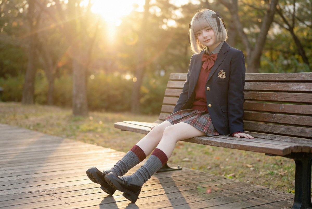 AI Prompt for Cinematic High School Girl Seaside Scene