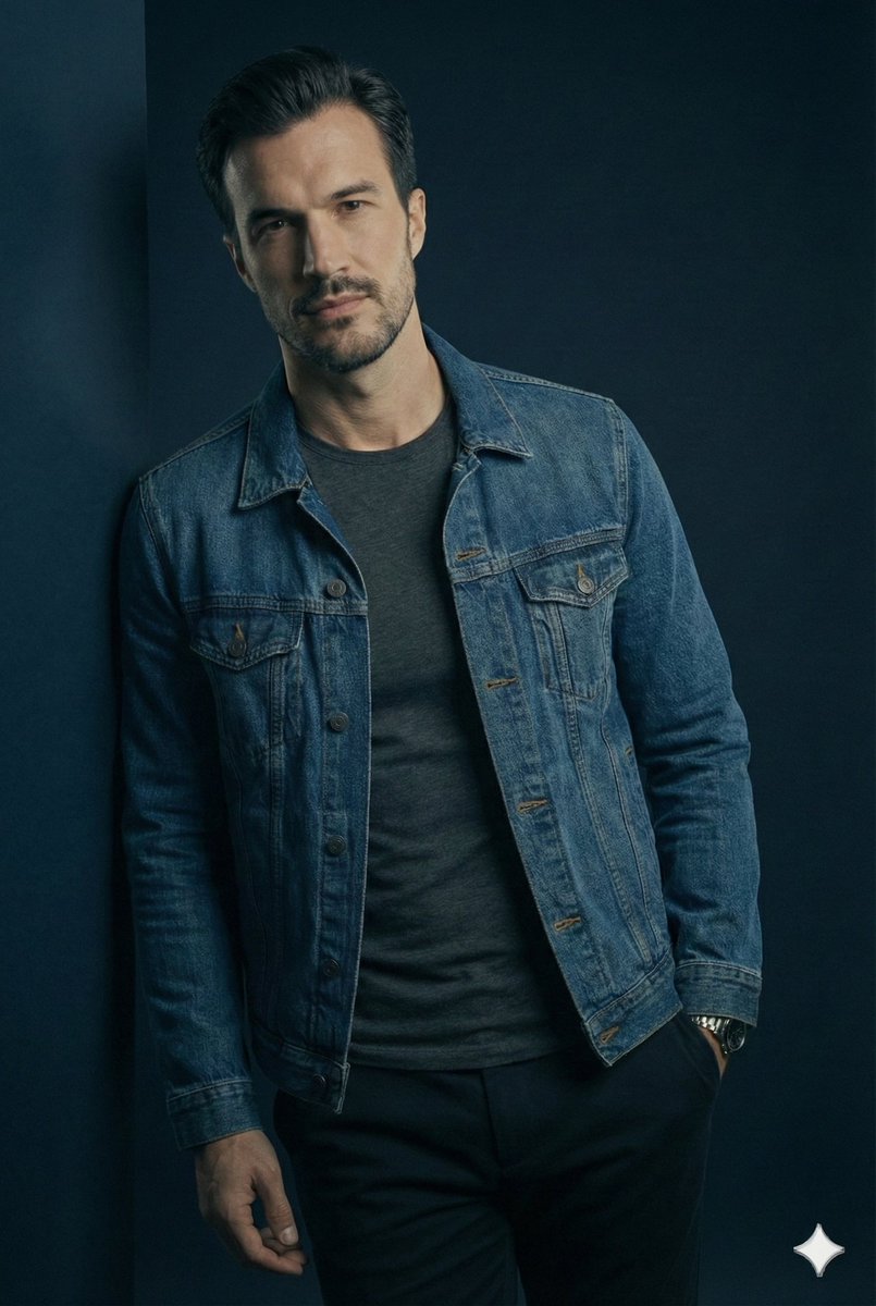 AI Prompt for Cinematic Male Studio Portrait - Realistic Image Generation