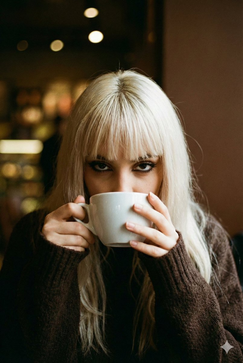AI Prompt for Cinematic Melancholic Portraits of Young Women on 35mm Film