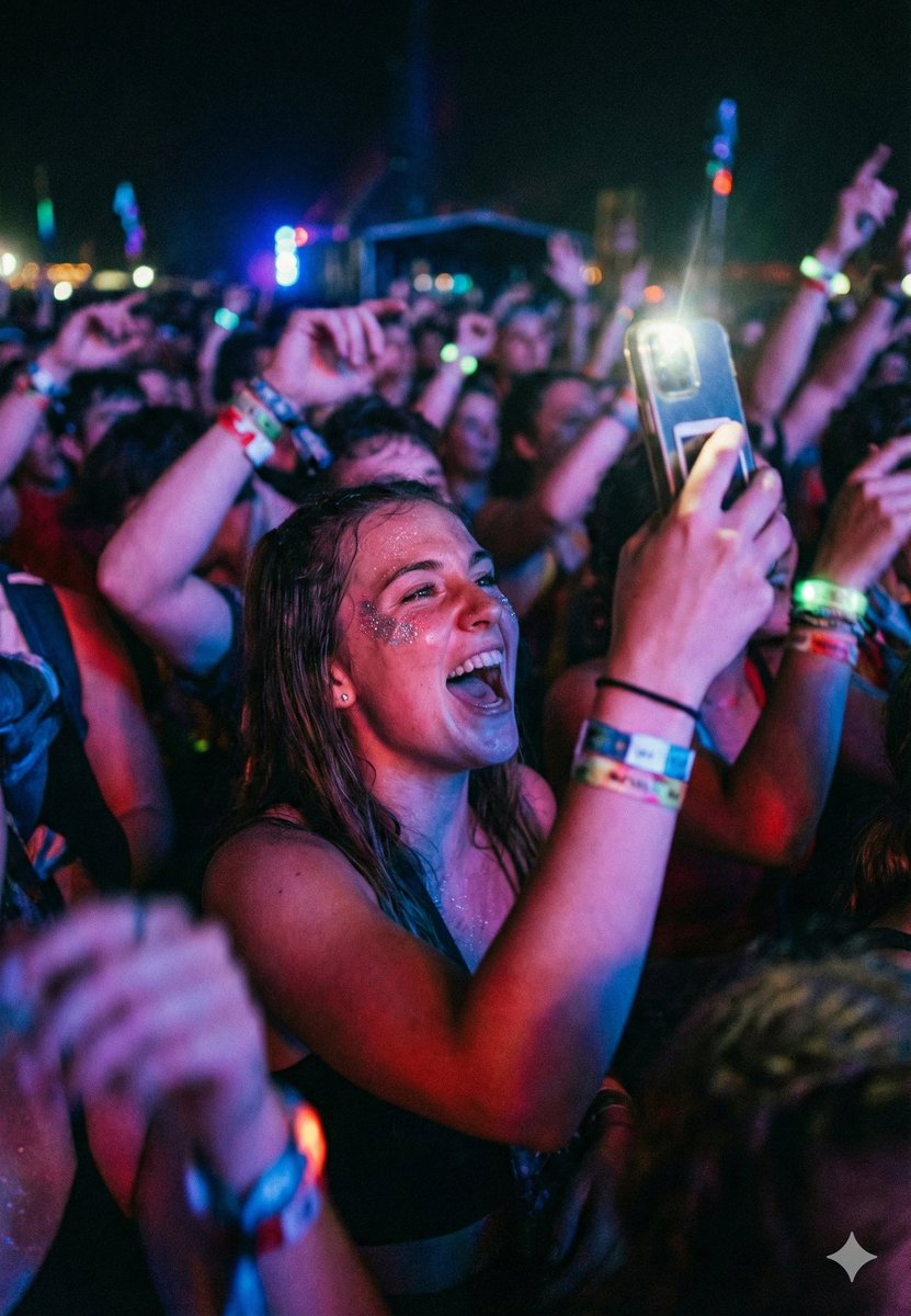 AI Prompt for Cinematic Music Festival Crowd Image