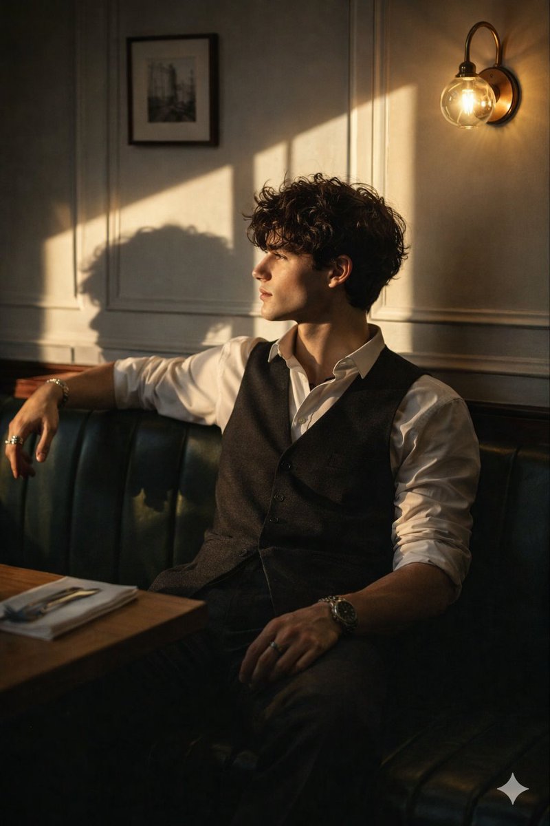 AI Prompt for Cinematic Portrait Photography with Gold Hour Lighting