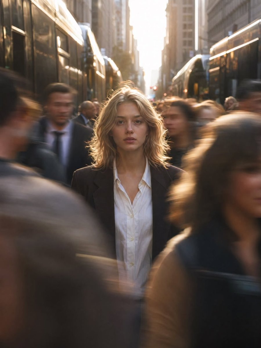 AI Prompt for Cinematic Street Photography with Motion Blur