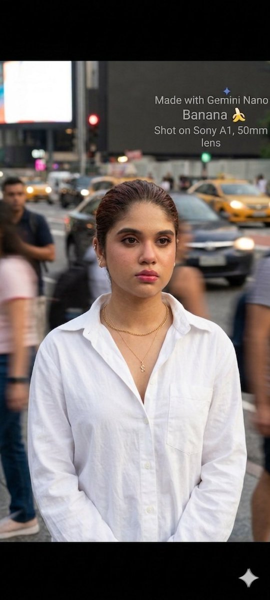 AI Prompt for Cinematic Street Portrait with Motion Blur Effect