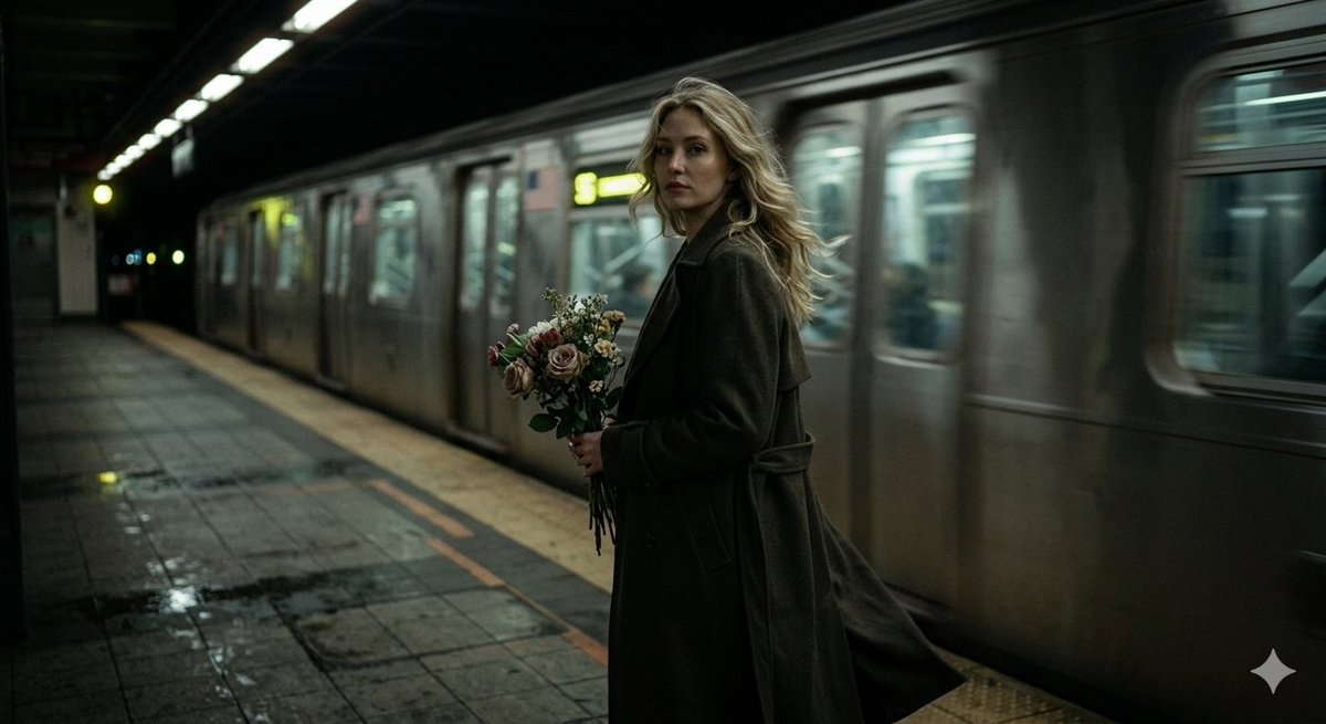 AI Prompt for Cinematic Subway Scene at Night