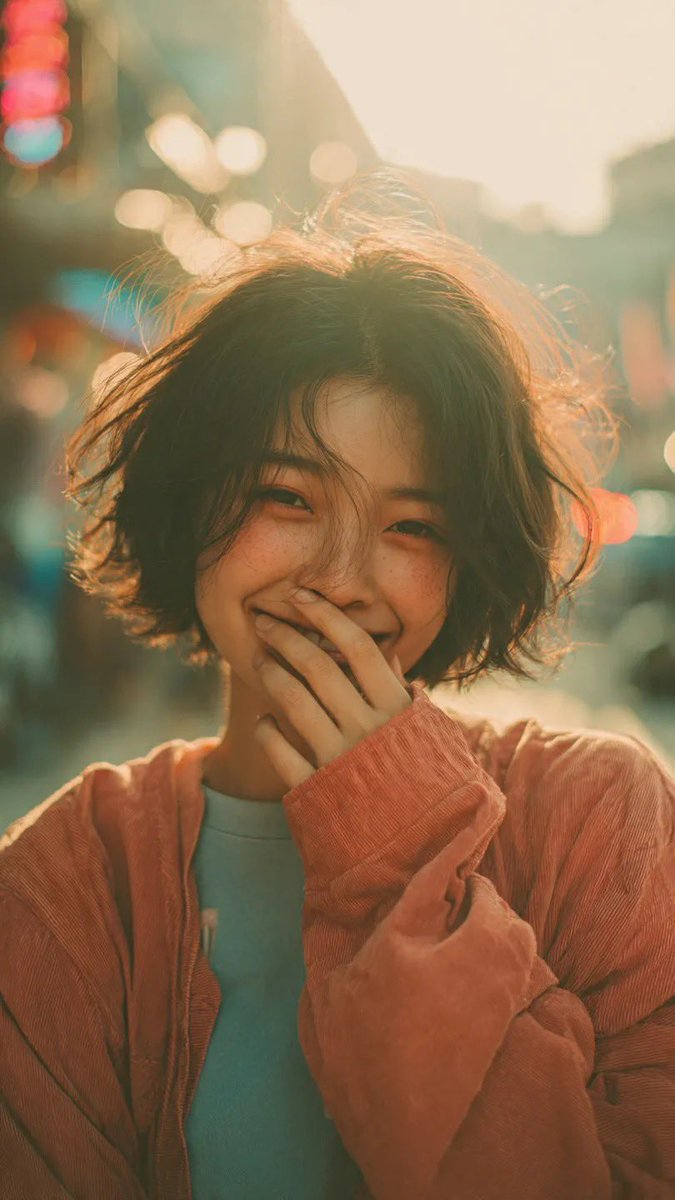 AI Prompt for Cinematic Urban Street Portrait Photography