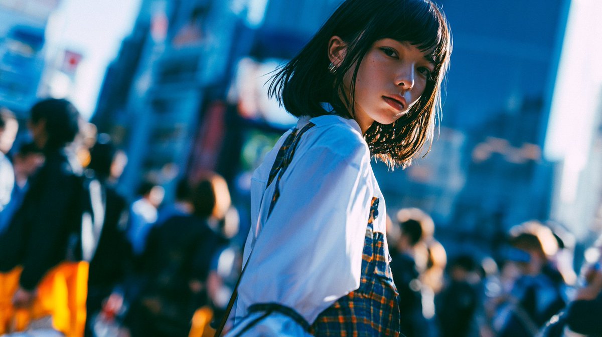 AI Prompt for Cinematic Urban Street Portraits with Teal-Orange Film Lighting