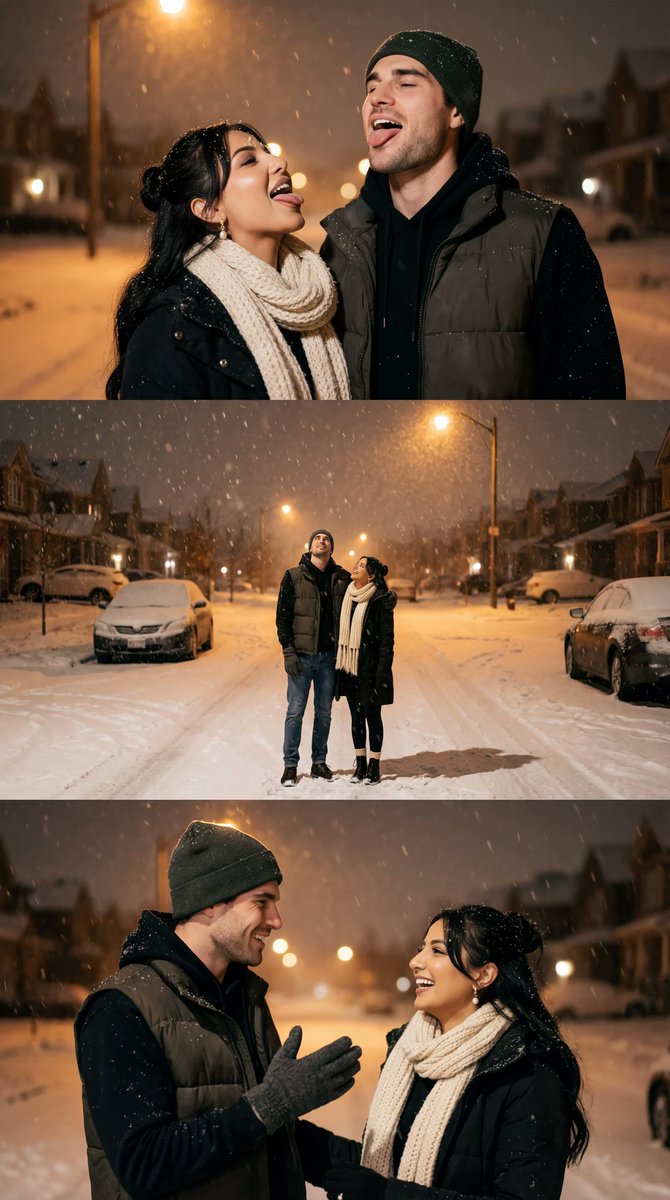 AI Prompt for Cinematic Winter Night Couple Scenes with Ultra-Photorealistic Lighting