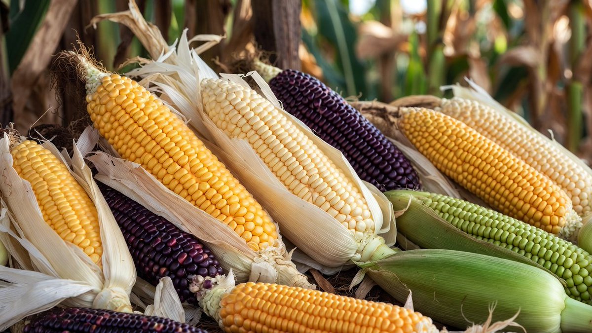 AI Prompt for Colorful Rainbow Corn Food Photography