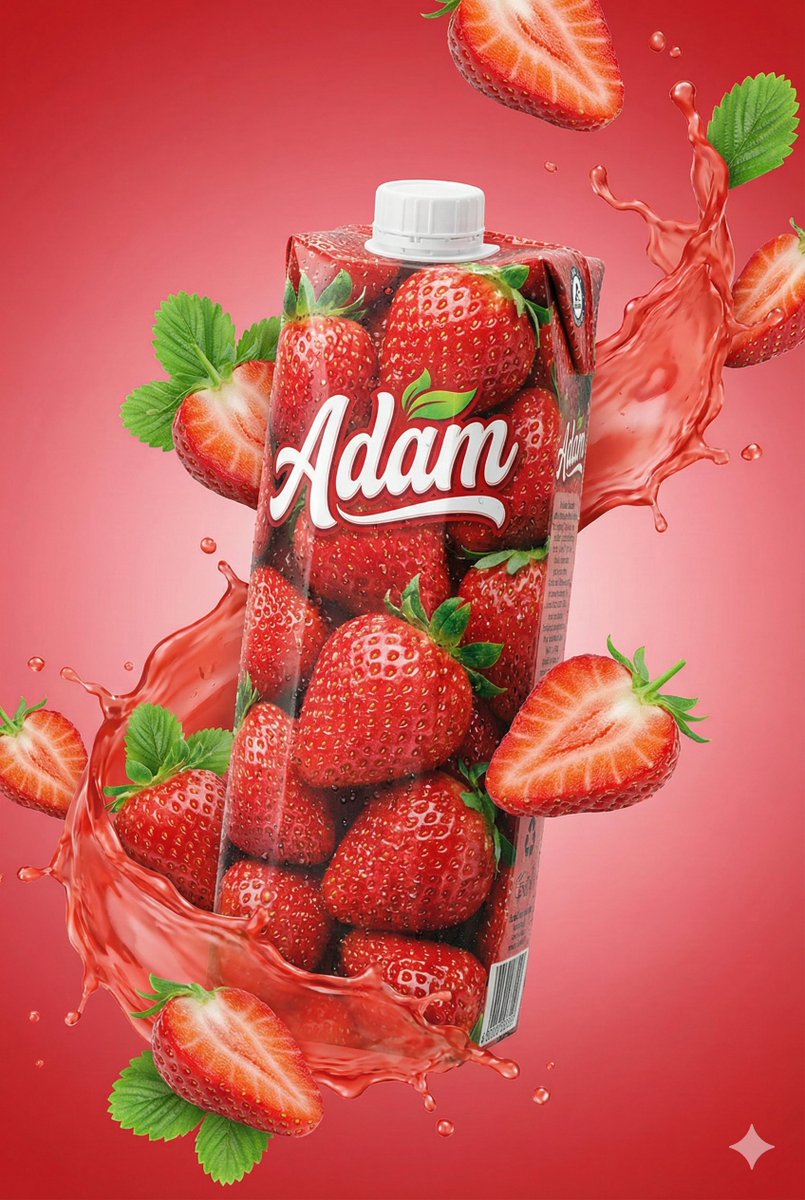 AI Prompt for Commercial Juice Box Product Photography