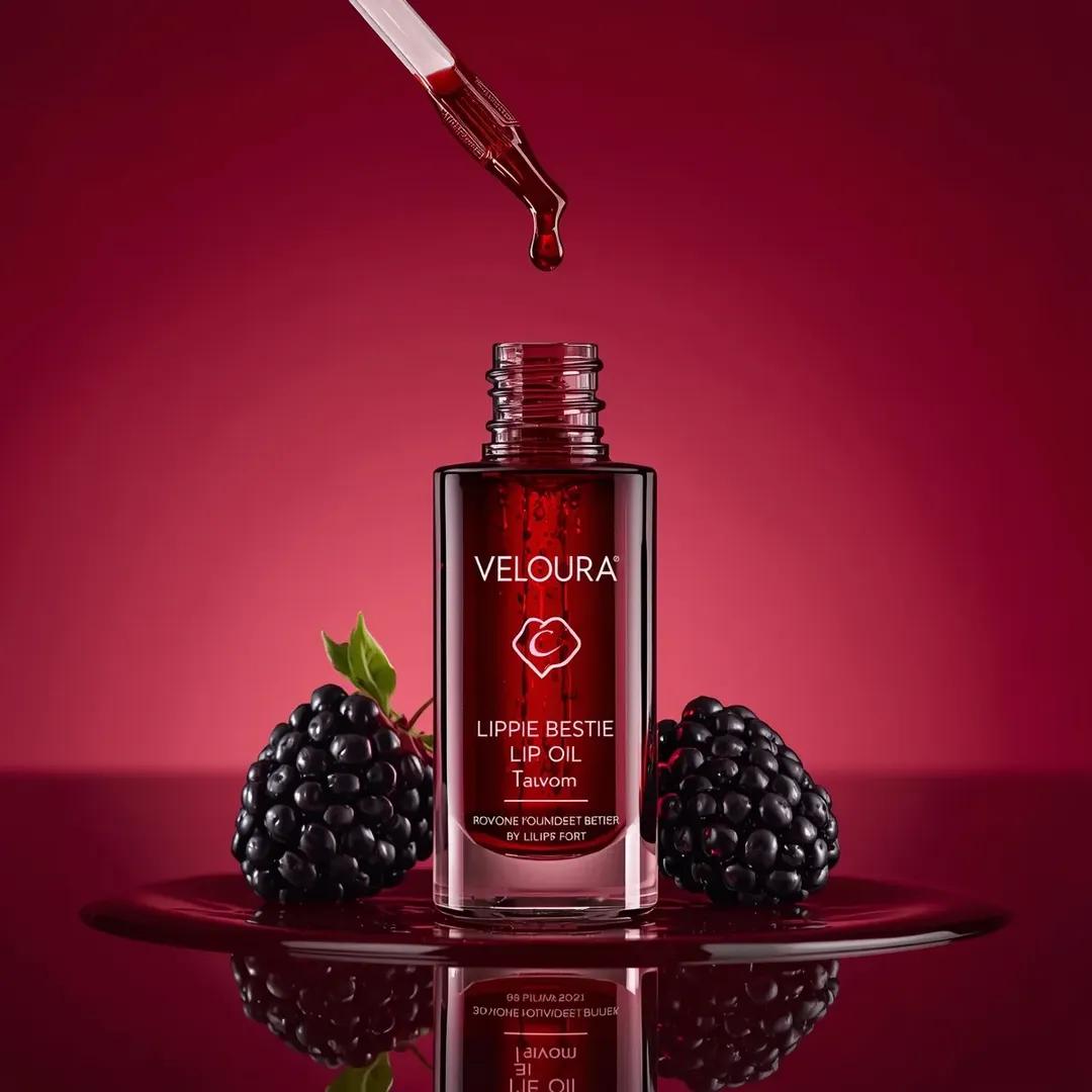 AI Prompt for Commercial Lip Oil Product Photography