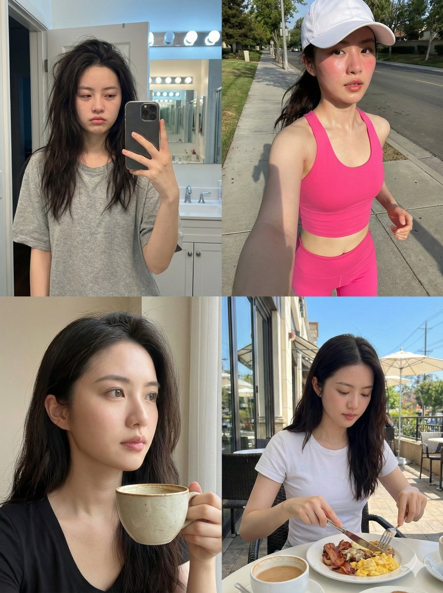 AI Prompt for Consistent Identity Daily Routine Profile Images