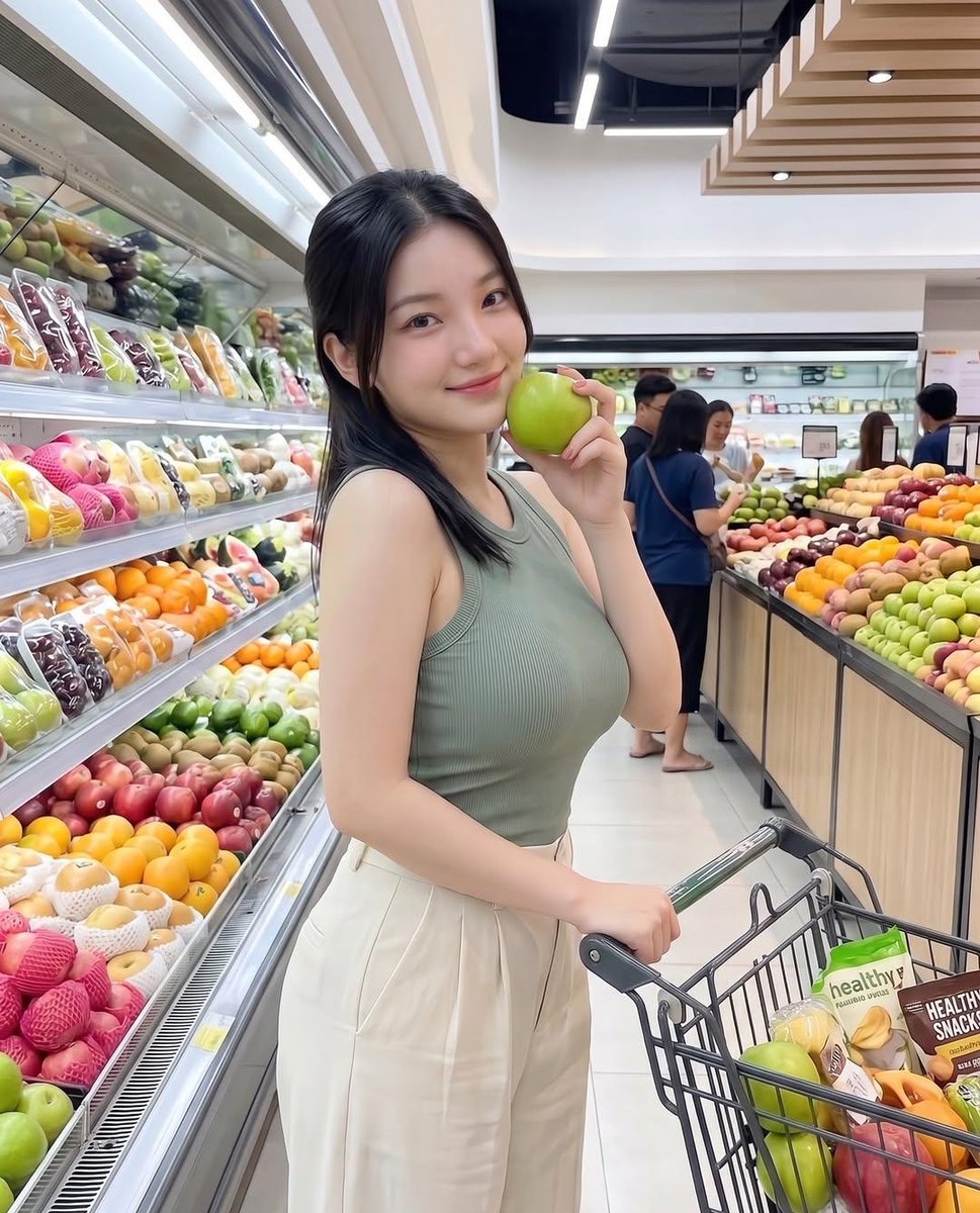 AI Prompt for Contemporary Grocery Store Lifestyle Photo
