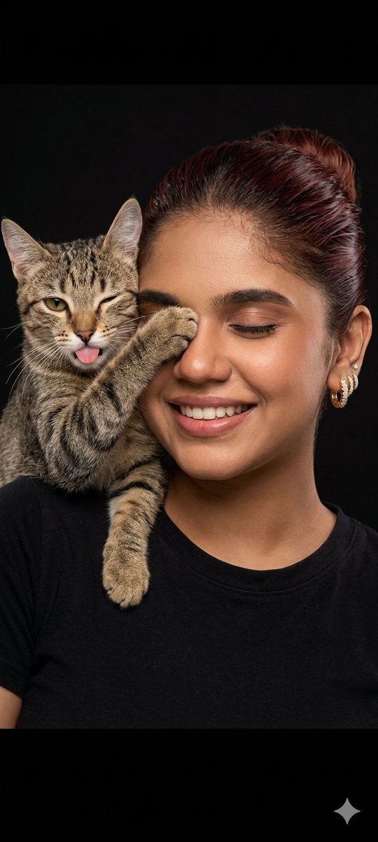 AI Prompt for Creating a Human-Cat Hybrid Portrait