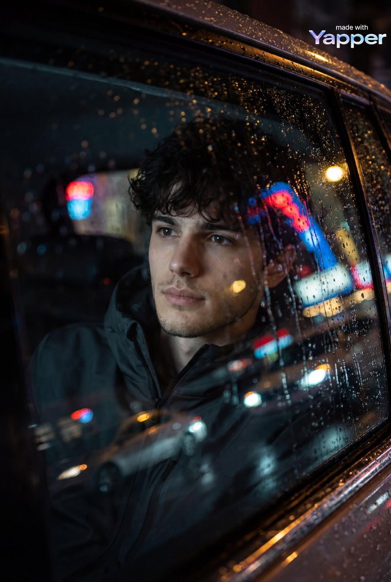 AI Prompt for Creating Cinematic Rainy Car Scene Photography