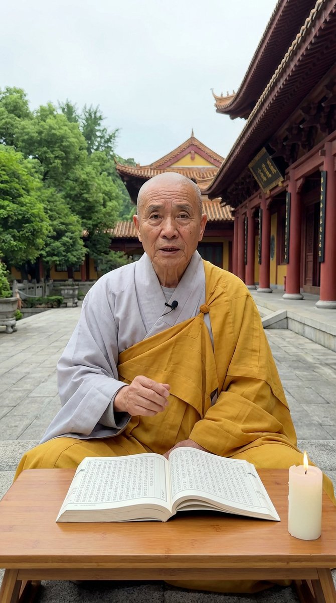 AI Prompt for Creating Realistic Buddhist Monk Portrait Photo