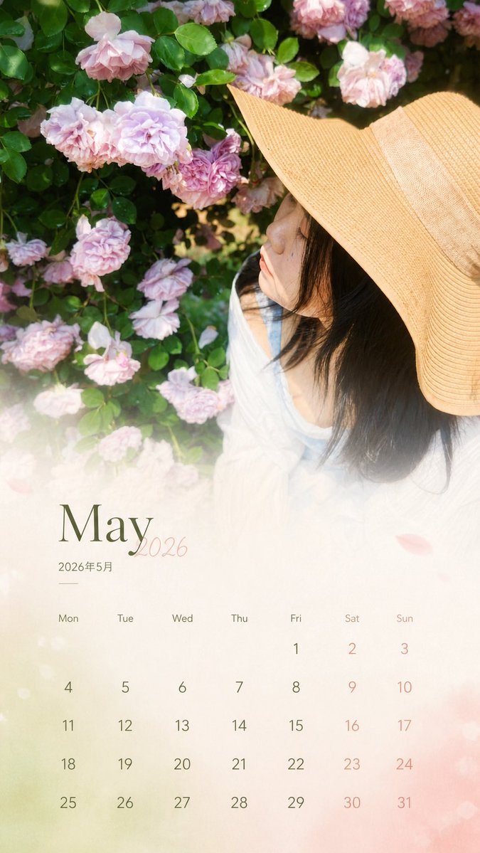 AI Prompt for Creating Stunning Monthly Travel Calendars with Personal Photos