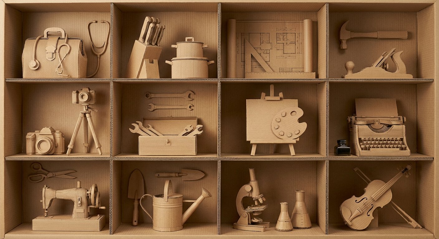 AI Prompt for Custom Paper Craft Art Photography