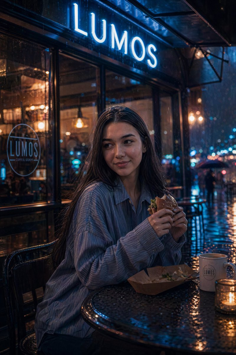 AI Prompt for Cyberpunk Cityscape Portrait