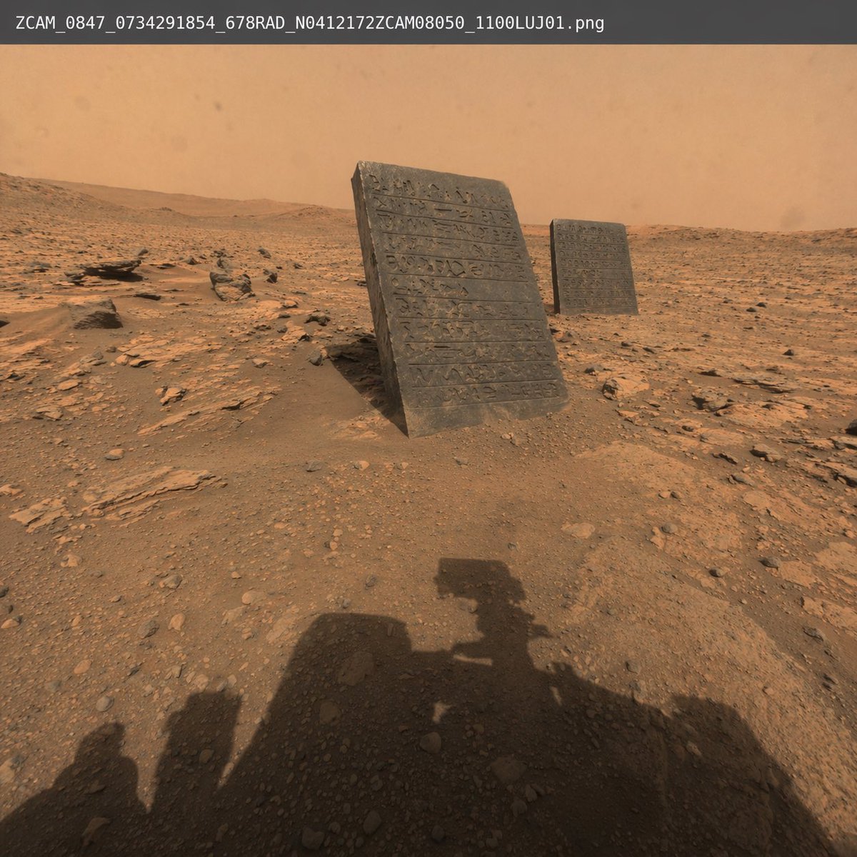 AI Prompt for Cyberpunk Mars Rover Discovery Image