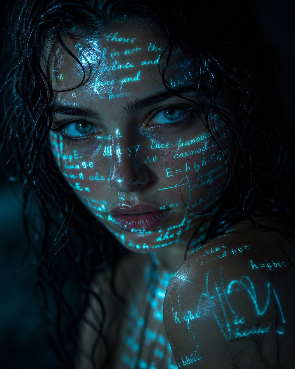 AI Prompt for Cyberpunk Portrait Photography with Projections