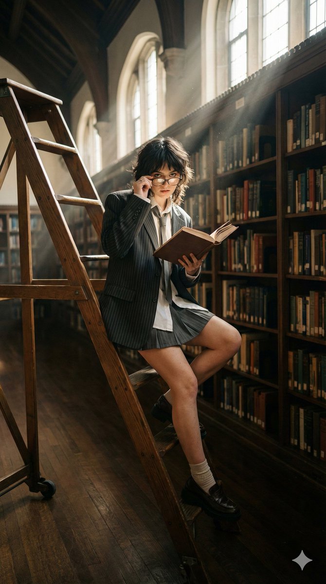 AI Prompt for Dark Academia Style Ultra-Photorealistic Editorial Image
